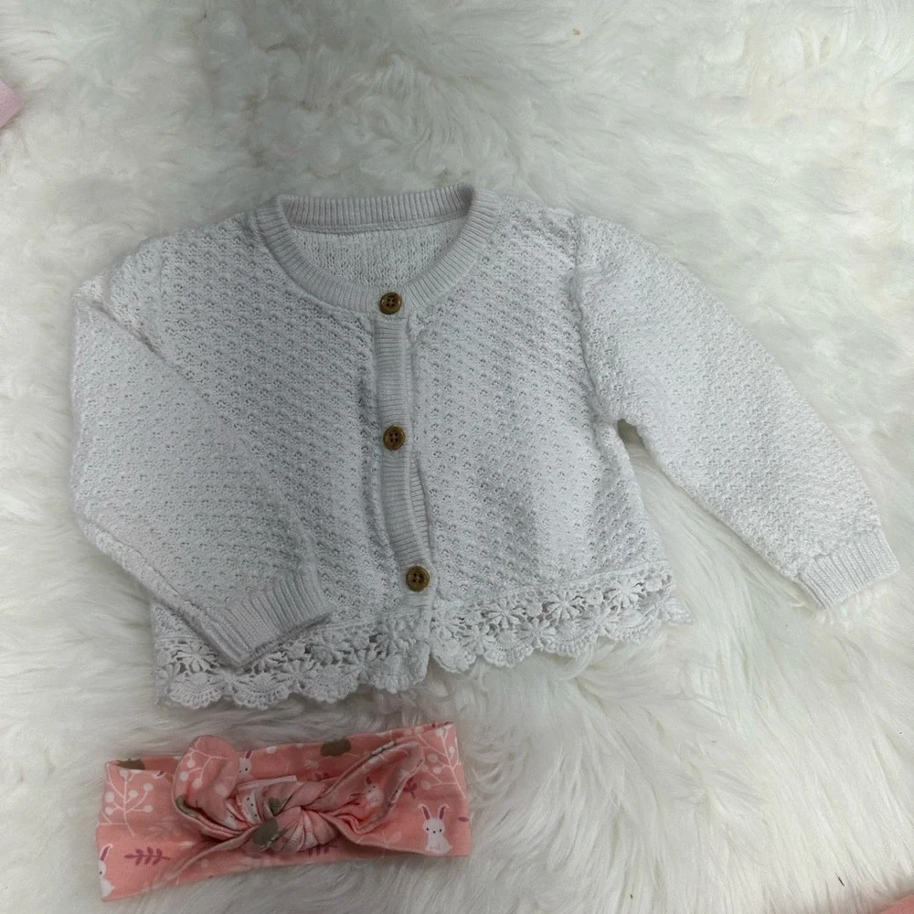 Baby Girl 3 piece Matching Outfit 6-9 Months